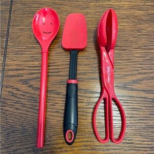 Betty Crocker Red Utensil Trio